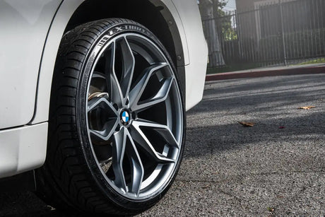 My BMW X6 is AWD. Can I go with staggered rims?