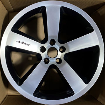 20” Chrysler 300 Rims 2005 2006 2007 2008 2009 2010 2011 2012 2013 2014 2015 2016 2017 2018 2019 2020 2021 2022 2023 2024 2025 OEM Original Wheels 20x9 Satin Black with Machined Face