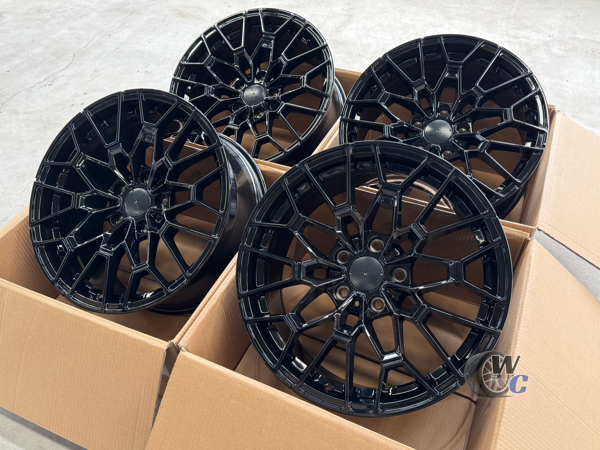 19” Wheels Fit BMW X4 2019–2025 | Factory Style Rims | Gloss Black | Set of 4