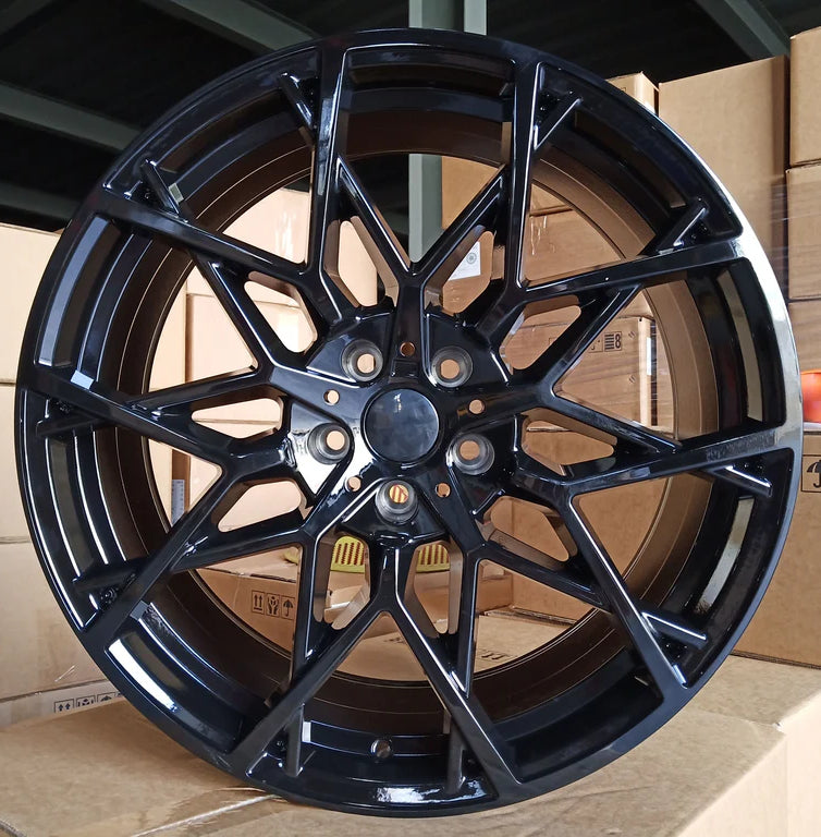 20” Rims – Made to Fit BMW 3 Series 316i, 318i, 320i, 325i, 328i, 330i, 335i, 340i, M3 | OE Style | 2011 2012 2013 2014 2015 2016 2017 2018 20x8.5/9.5 Wheels Brand New – Model 8