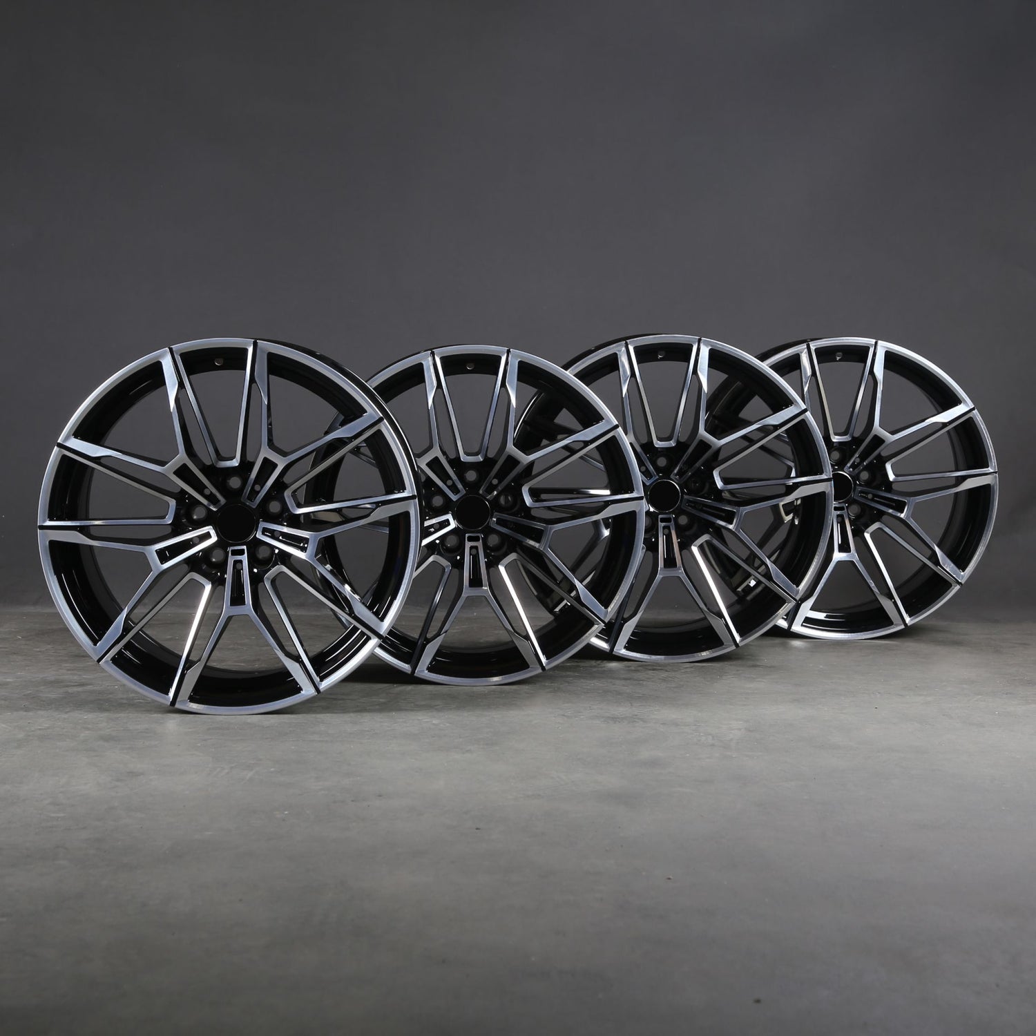 20” Rims - Made to Fit BMW 750i 750i xDrive | OE Style | 2009 2010 2011 2012 2013 2014 2015 20x8.5/9.5 Wheels Brand New