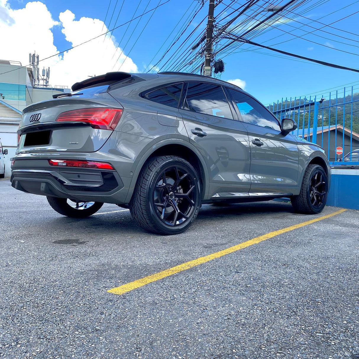 19” Wheels Fit Audi Q5 2009–2025 | OE Style Rims | Gloss Black | Set of 4