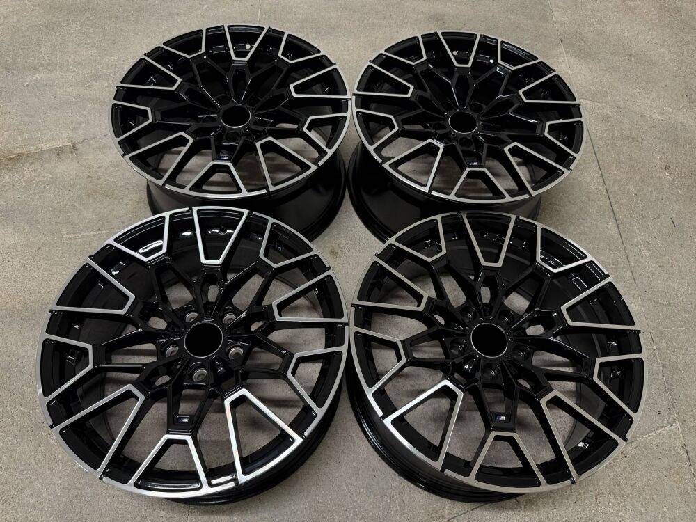 19” Rims – Made to Fit BMW 3 Series 320i, 330i, 340i, M3 (Sedan & Touring) | OE Style | 2018 2019 2020 19x8.5/9.5 Wheels Brand New – Model 3