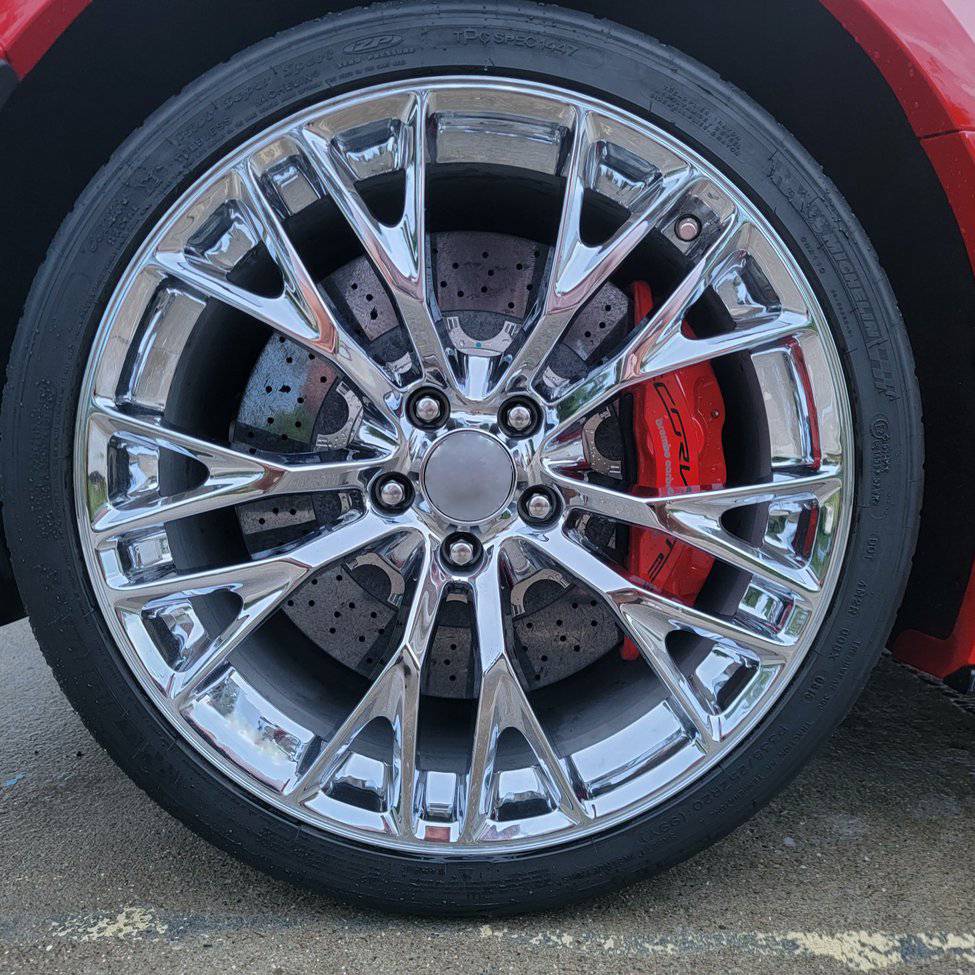 17”/18” Rims - Made to Fit Chevrolet Corvette, Coupe, Convertible, Z06, ZR1, Grand Sport | OE Style | 2005 2006 2007 2008 2009 2010 2011 2012 2013 | 17x9.5 Front, 18x? Rear Wheels Brand New - Model 62