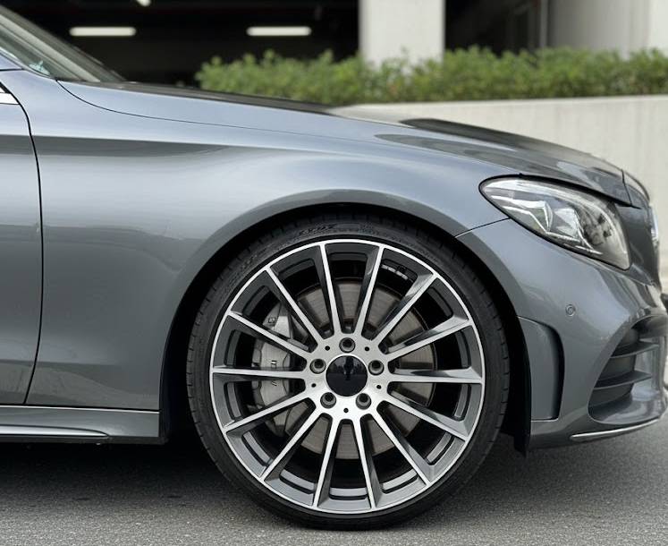 18” Wheels Fit Mercedes-Benz E-Class AMG 2013–2025 | OE Style Rims | Gunmetal Machined Face | Set of 4