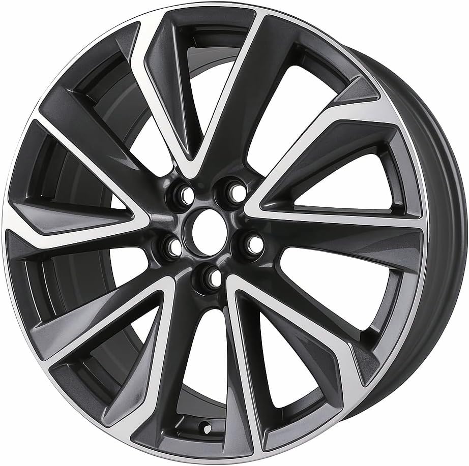 Replacement 18 Inch Wheel For Toyota Corolla OE Style Aluminum Alloy Rim for 2019 2020 2021 2022 Models | 18x8" | Gray w/Machine Face - Factory Rim Replacement for 4261112E10 4261102Q70 4261112D60