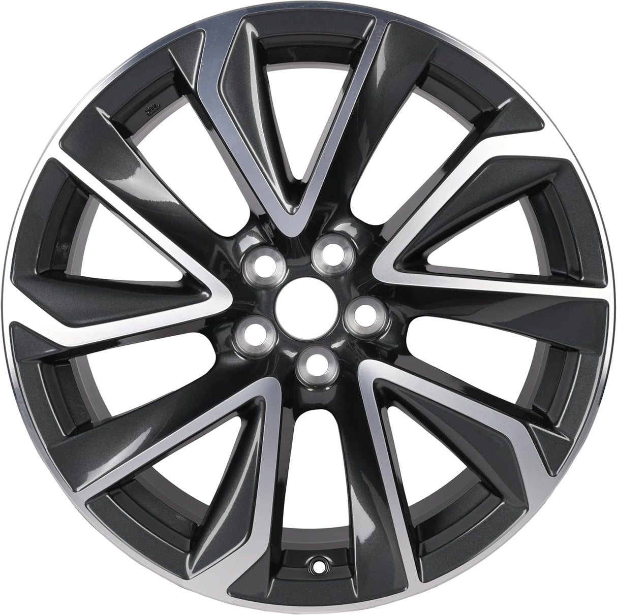 Replacement 18 Inch Wheel For Toyota Corolla OE Style Aluminum Alloy Rim for 2019 2020 2021 2022 Models | 18x8" | Gray w/Machine Face - Factory Rim Replacement for 4261112E10 4261102Q70 4261112D60