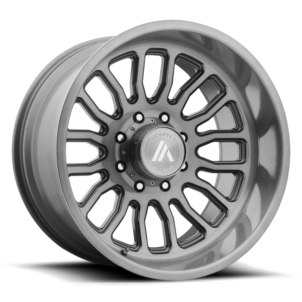 20X10 Asanti Off Road AB815 WORKHORSE TITANIUM-BRUSHED 8X180