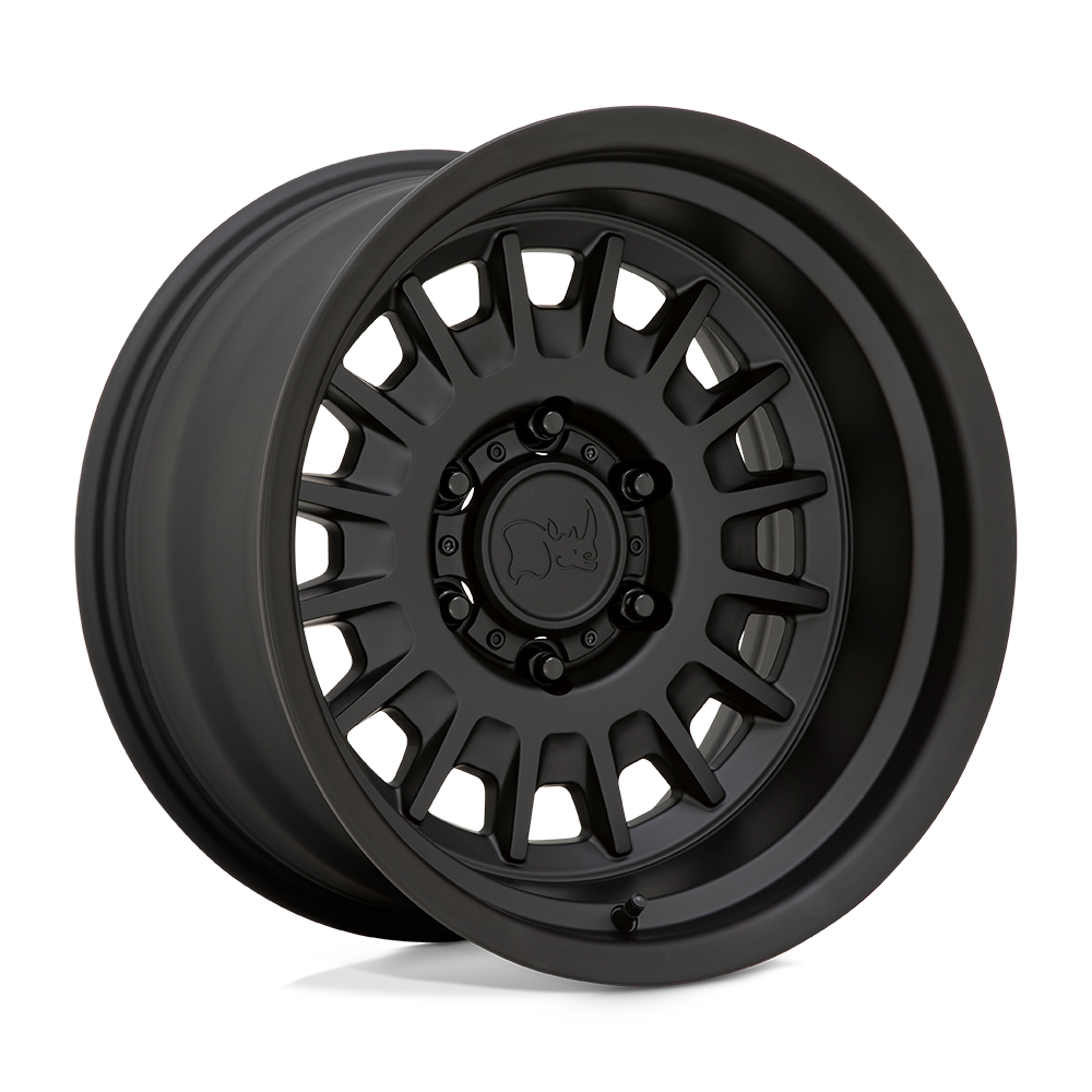 17" Black Rhino Hard Alloys ALISO MATTE BLACK 6X139.7
