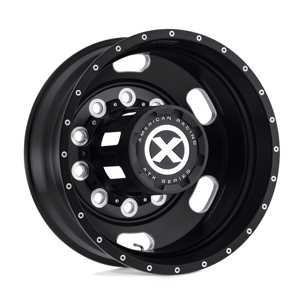 24.5X8.25 ATX AO402 INDY SATIN BLACK MILLED 10X285.75