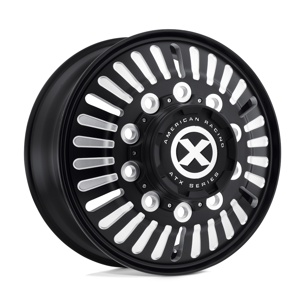 24.5X8.25 ATX AO403 ROULETTE SATIN BLACK MILLED 10X285.75