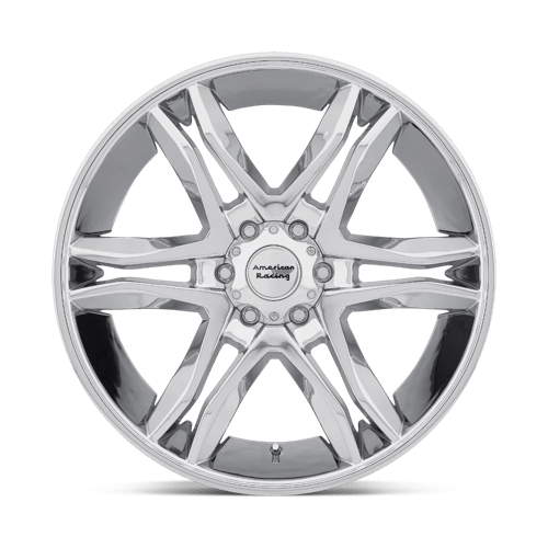 17X8 American Racing AR893 MAINLINE CHROME 6X135