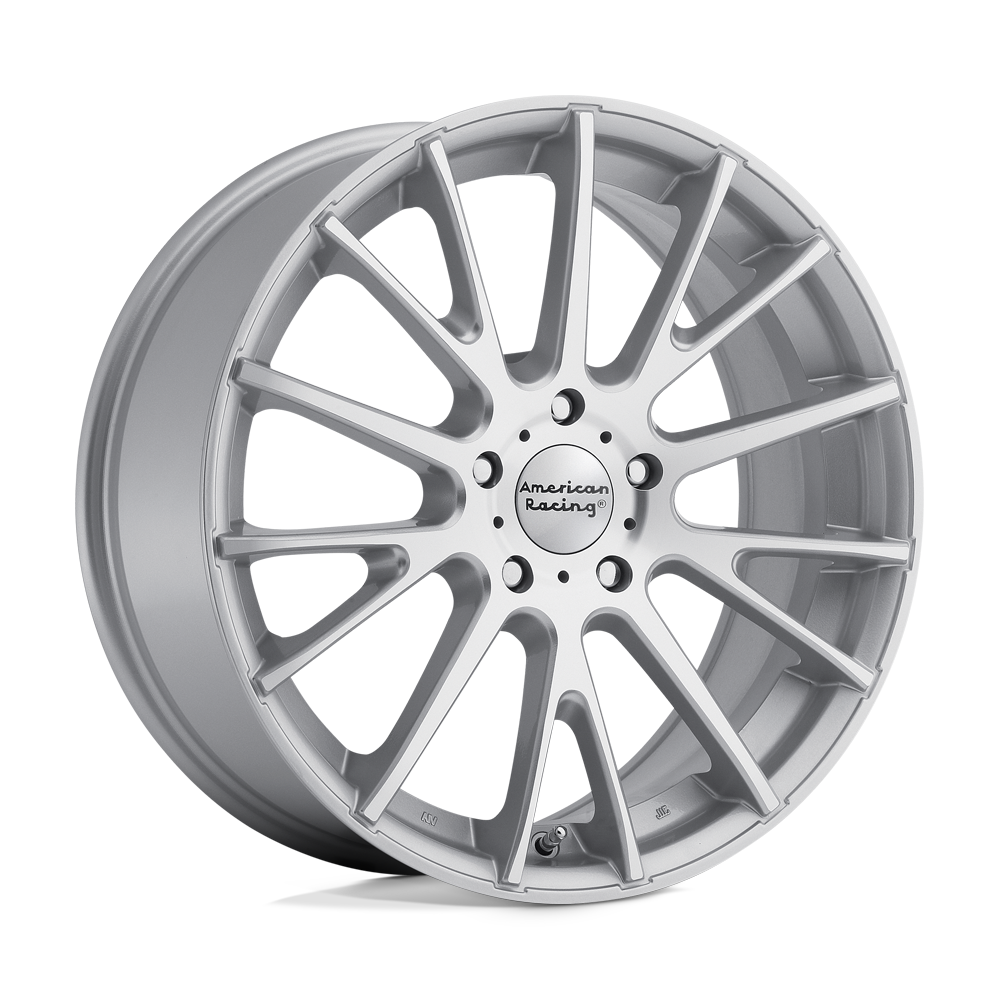 16X7 American Racing AR904 SILVER MACHINED 5X114.3