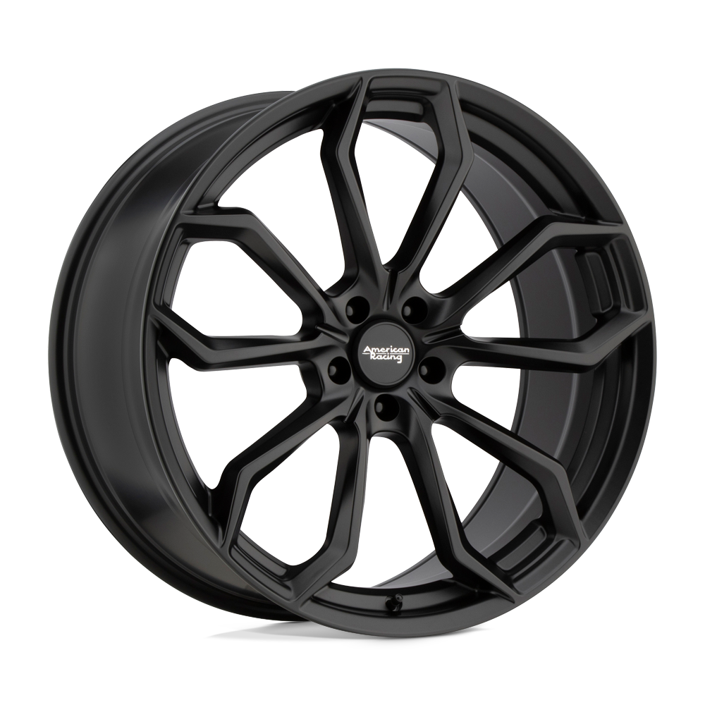 20X10.5 American Racing AR932 SPLITTER SATIN BLACK 5X120