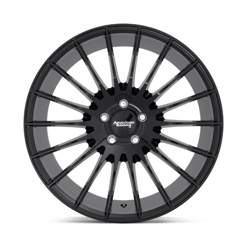 20X10 American Racing AR934 FASTLANE GLOSS BLACK 5X114.3