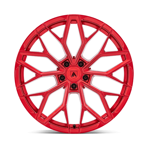 20" Asanti Black AB039 MOGUL 5 CANDY RED 5X115