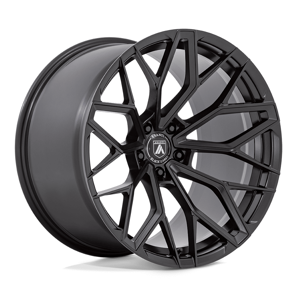 22" Asanti Black AB039 MOGUL 5 SATIN BLACK 5X114.3