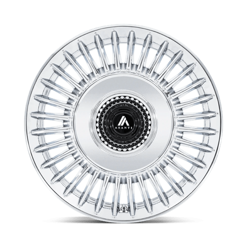 22" Asanti Black AB040 TIARA CHROME 5X115/5X120