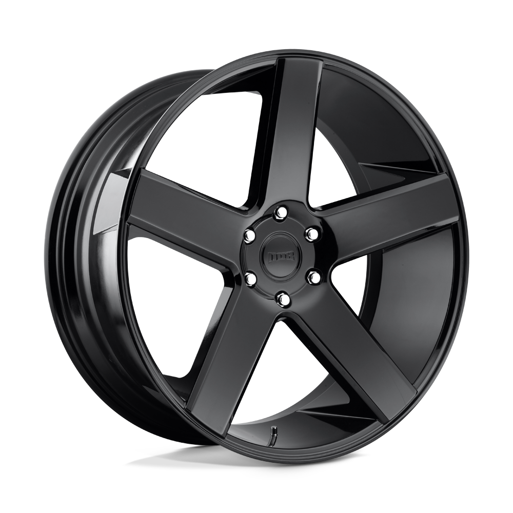 20X9.5 DUB 1PC S216 BALLER GLOSS BLACK 5X127