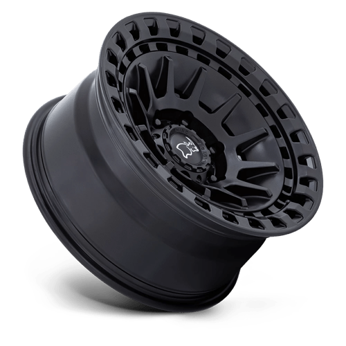 17X8.5 Black Rhino Hard Alloys BARRAGE MATTE BLACK 6X135