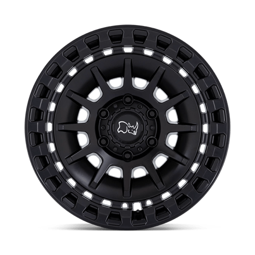 18X9 Black Rhino Hard Alloys BARRAGE MATTE BLACK 5X127