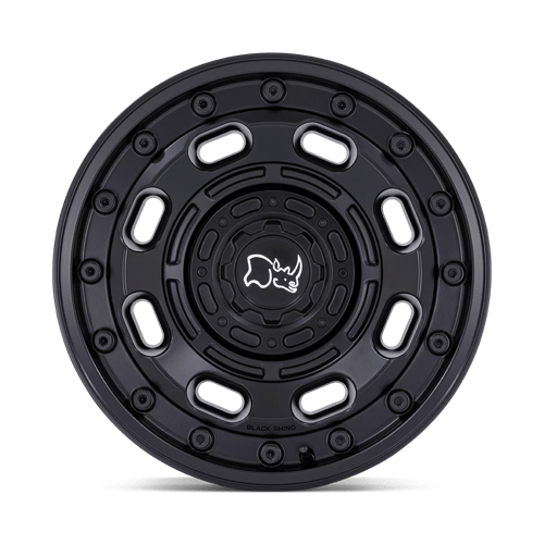 16X8 Black Rhino Hard Alloys ATLAS MATTE BLACK BLANK