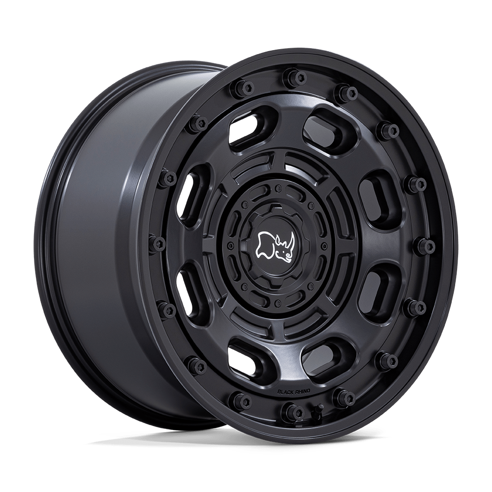 20X10 Black Rhino Hard Alloys ATLAS MATTE BLACK 6X135/6X139.7