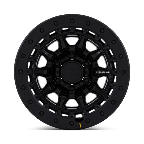 17X8.5 Black Rhino Hard Alloys BR016 TUSK GLOSS BLACK 6X114.3