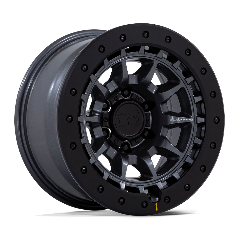 17X8.5 Black Rhino Hard Alloys BR016 TUSK MATTE GUNMETAL 6X139.7