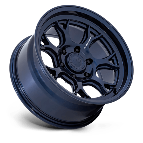 17X8.5 Black Rhino Hard Alloys BR017 ETOSHA GLOSS MIDNIGHT BLUE 6X135