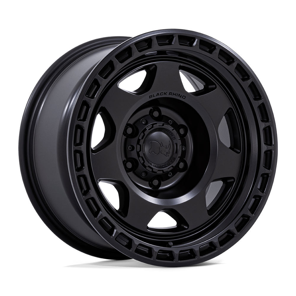 17X8.5 Black Rhino Hard Alloys BR018 VOYAGER MATTE BLACK 6X114.3