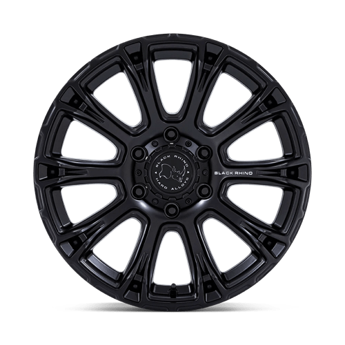 17X8.5 Black Rhino Hard Alloys BR020 DIAMONDBACK RIMS - MATTE BLACK 6X114.3