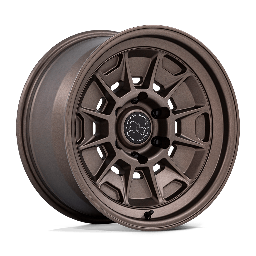 17X9 Black Rhino Hard Alloys BR021 MONDO BURNT BRONZE 6X139.7