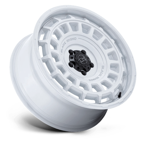 20X8.5 Black Rhino Hard Alloys BR024 AWOL GLOSS WHITE 5X120