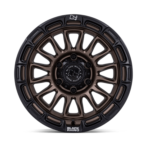 17X9 Black Rhino Hard Alloys BR025 RIVAL BURNT BRONZE W/ MATTE BLK-LP 6X139.7