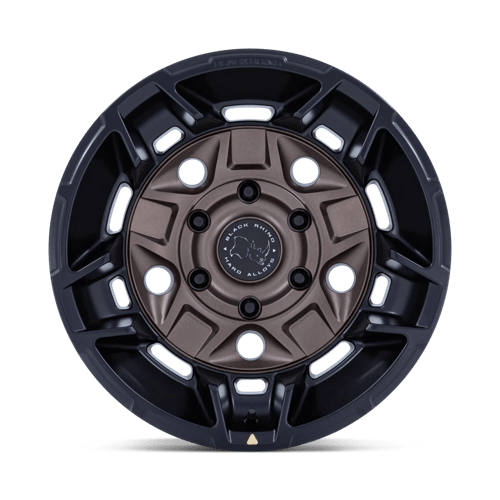 17X8.5 Black Rhino Hard Alloys BR028 GUARD BURNT BRONZE W/ MATTE BLK-LP 5X114.3