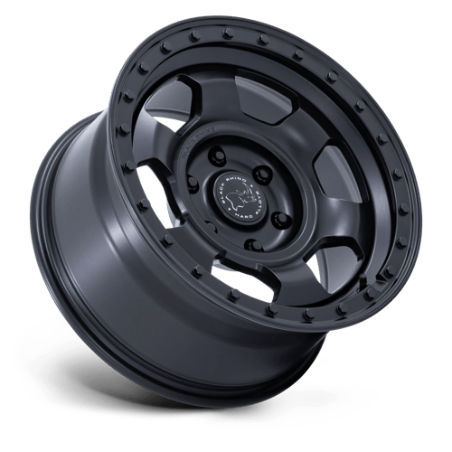 17X8.5 Black Rhino Hard Alloys BR029 TROOPER MATTE BLACK 6X135