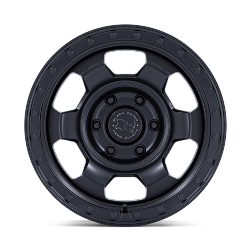 17X8.5 Black Rhino Hard Alloys BR029 TROOPER MATTE BLACK 6X135