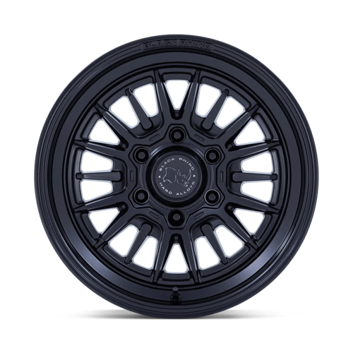 17X8.5 Black Rhino Hard Alloys BR030 TALEO MATTE BLACK 6X135