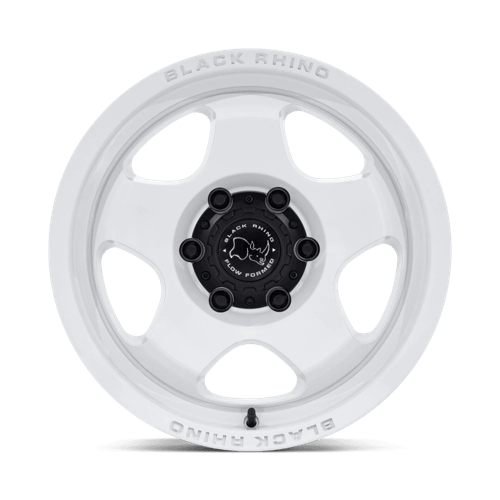 17X8 Black Rhino Hard Alloys BR031 SOL GLOSS WHITE 5X130