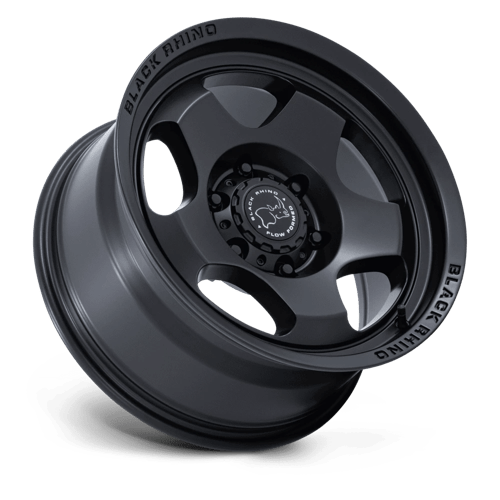 17X8 Black Rhino Hard Alloys BR031 SOL MATTE BLACK 5X110