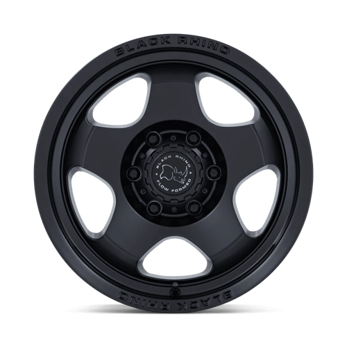 17X8 Black Rhino Hard Alloys BR031 SOL MATTE BLACK 5X108