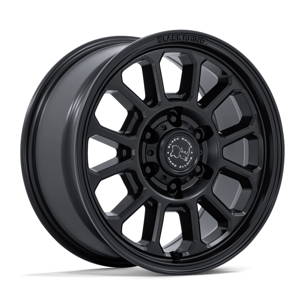17X8 Black Rhino Hard Alloys BR033 ALTA MATTE BLACK 6X130