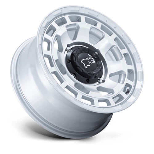 15X7 Black Rhino Hard Alloys - UTV CHAMBER UTV HYPER SILVER W/ MACHINED FACE 4X137