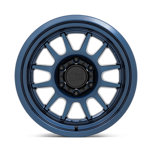 16" Black Rhino Hard Alloys GUIDE GLOSS MIDNIGHT BLUE 6X139.7