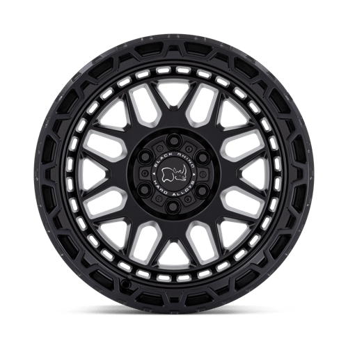 17" Black Rhino Hard Alloys HOLCOMB MATTE BLACK 6X139.7