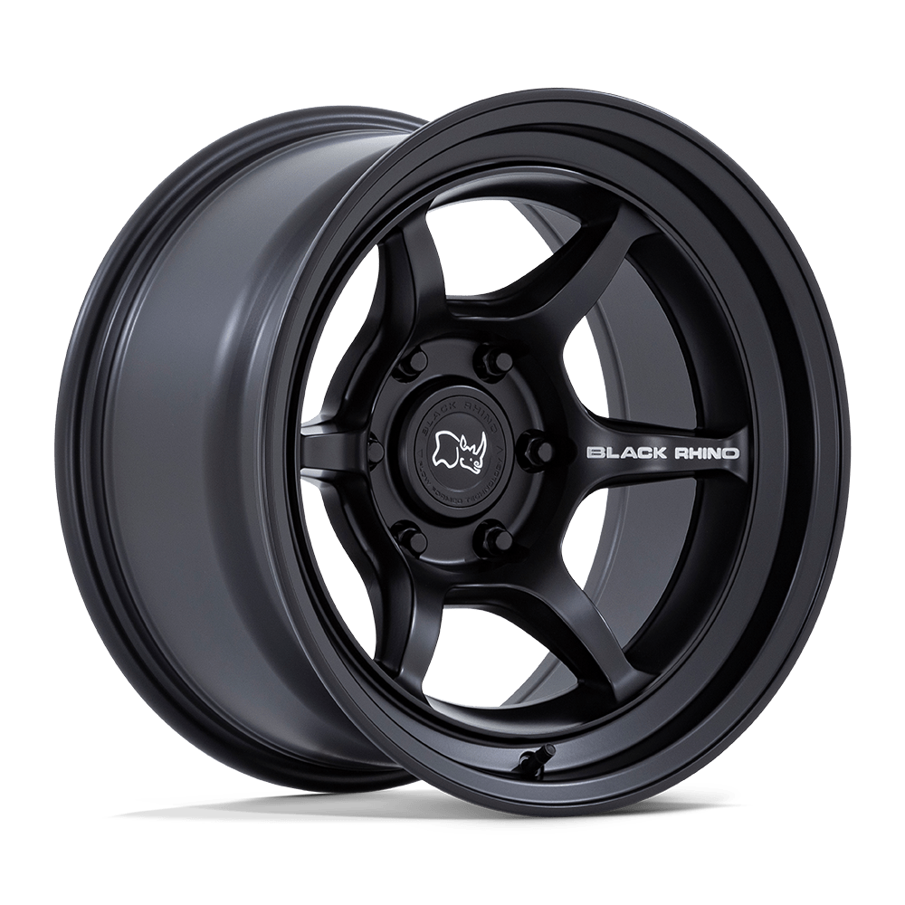 17X9 Black Rhino Hard Alloys SHOGUN MATTE BLACK 6X139.7