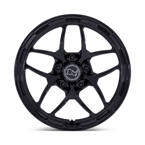 18X8 Black Rhino Hard Alloys STALLBERG GLOSS BLACK 5X130