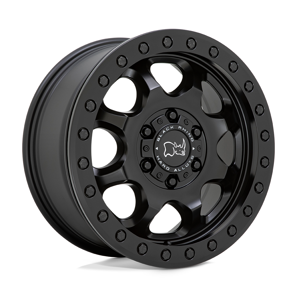17" Black Rhino Hard Alloys VENTURE BEADLOCK MATTE BLACK 6X130