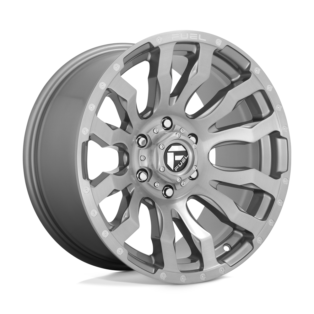 20X10 Fuel 1PC D693 BLITZ RIMS - PLATINUM 6X135